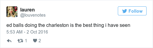 Tweet by @lauren