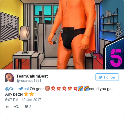Tweet by @TeamCalumBest
