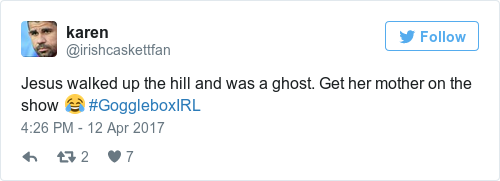 Tweet by @karen