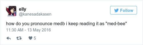 Tweet by @elly