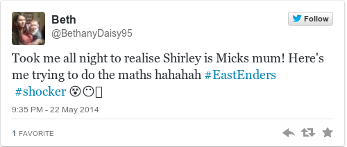 Tweet by @Beth