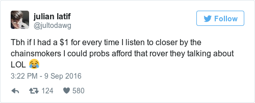 Tweet by @julian latif