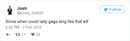 Tweet by @Josh