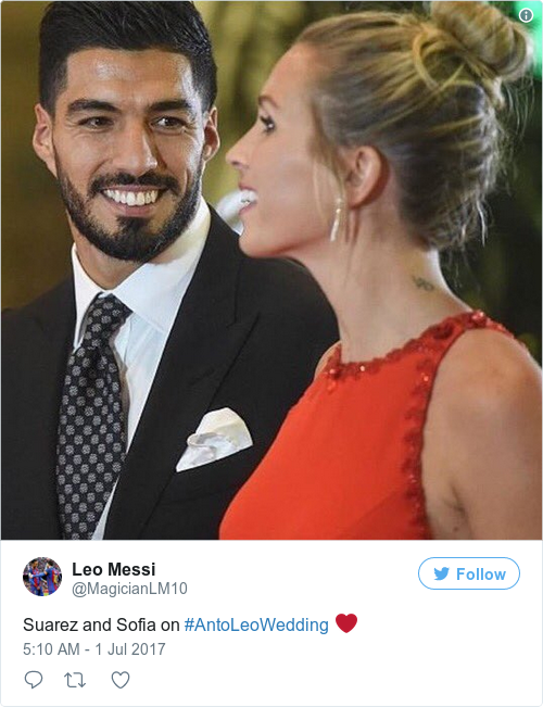 Tweet by @Leo Messi