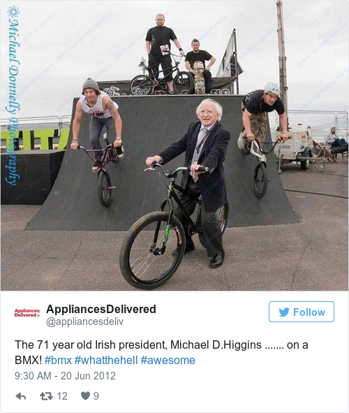 Tweet by @AppliancesDelivered