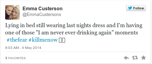 Tweet by @Emma Custerson