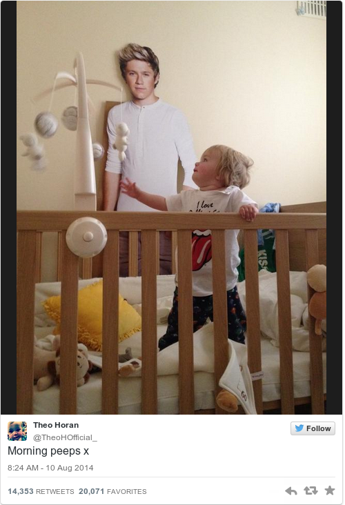 Tweet by @Theo Horan