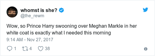 Tweet by @whomst is she?