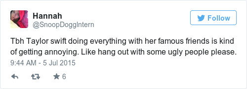 Tweet by @Hannah