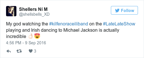 Tweet by @Shellers Ní M