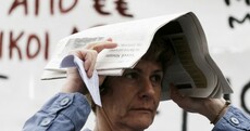 Greece just slid back into recession