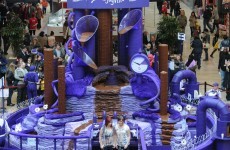 In pictures: The best 9-metre high chocolate fountain you'll see today