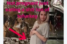 Miley Cyrus says she's not pregnant, she just has a food baby... It's the Dredge
