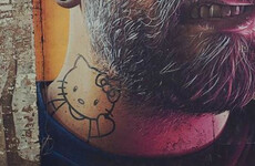 Double Take: The gory Limerick mural with a nod to Hello Kitty