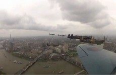 VIDEO: How London looked from a Spitfire plane during Queen celebrations