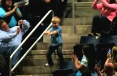 VIDEO: Dancing kid steals the show