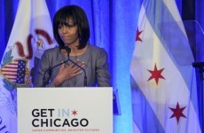 "My husband is fighting as hard as he can" - Michelle Obama challenges politicians on guns