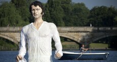 Giant statue of Mr Darcy unveiled in London park