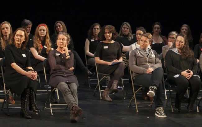 12/11/2015&nbsp; Pictured are authors and actors in th