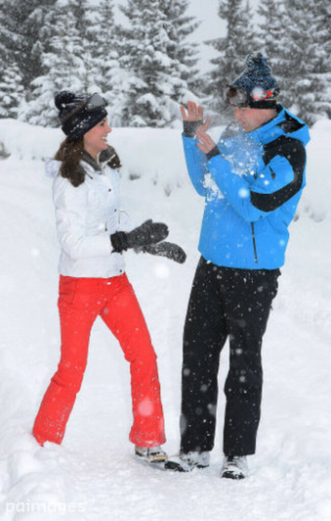 Royal skiing holiday