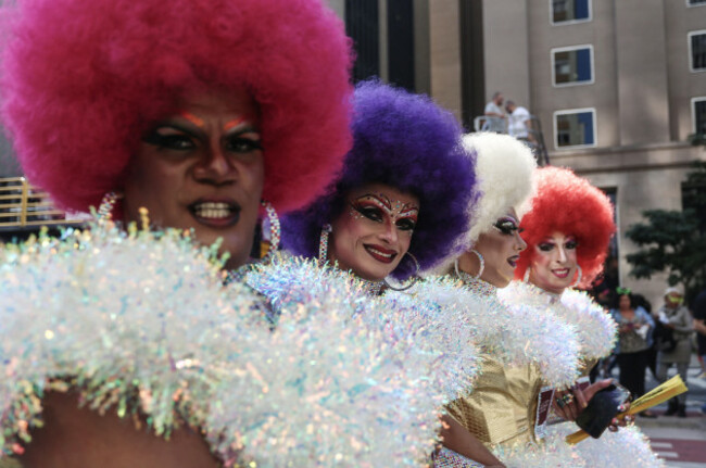 BRAZIL-SAO PAULO-PARADE-GAY PRIDE