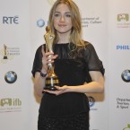 Saoirse Ronan, who won Best Supporting Actress (Film) for The Way Back. Photo by KOBPIX.