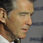 Pierce Brosnan who won Best Actor in a Supporting Role (Film) for The Ghost. Photo by KOBPIX. 