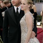Reese Witherspoon and Ryan Phillippe met at her 21st birthday party in 1997, fell in love, got married and had two kids.  Then, in 2007, they got a divorce.  Boo.  AP Photo/Kevork Djansezian