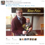 Twitter/@GerryAdamsSF