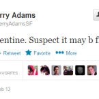 Twitter/@GerryAdamsSF
