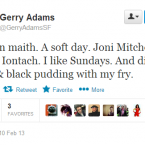 Twitter/@GerryAdamsSF