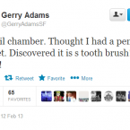 Twitter/@GerryAdamsSF