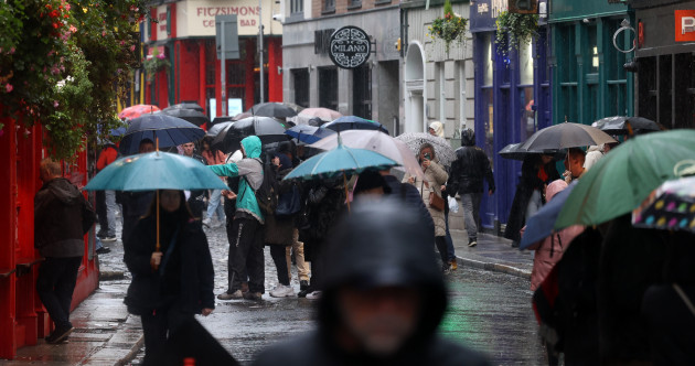 Status Orange rain warning issued for Dublin, Louth and Meath