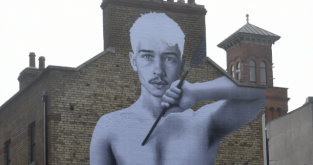 Artist behind new Dublin mural says he faced additional barriers because work depicted trans man