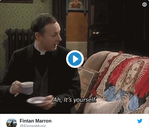 Tweet by @Fintan Marron