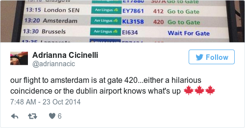 Tweet by @Adrianna Cicinelli