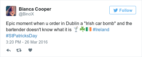 Tweet by @Bianca Cooper