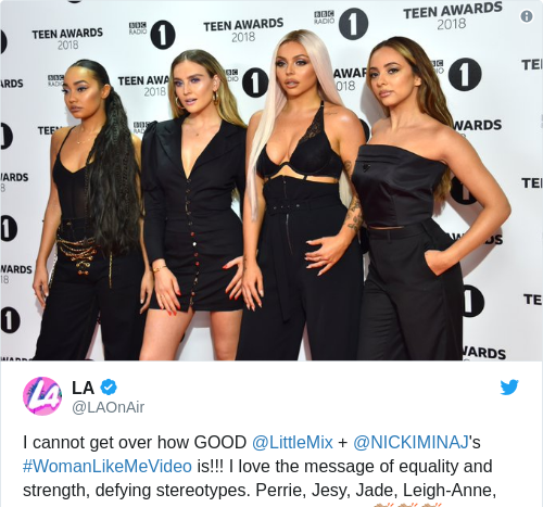 Tweet by @LA