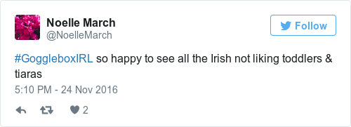 Tweet by @Noelle March