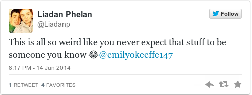 Tweet by @Liadan Phelan