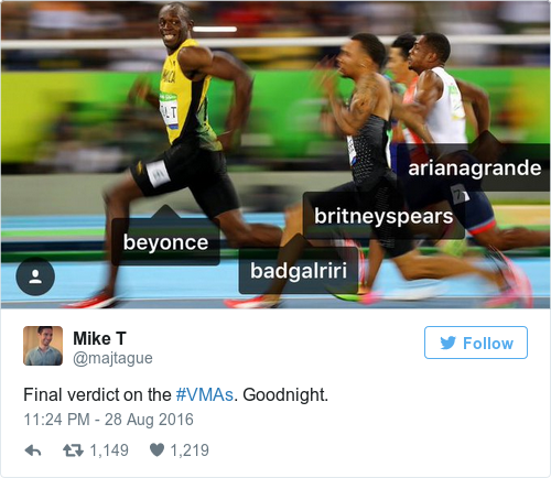 Tweet by @Mike T