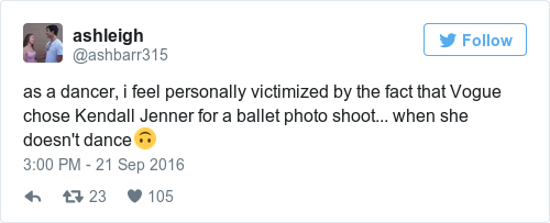 Tweet by @ashleigh