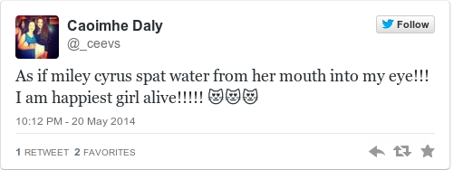 Tweet by @Caoimhe Daly