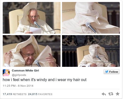 Tweet by @Common White Girl
