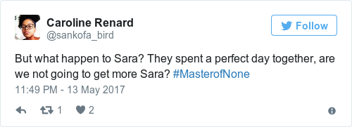 Tweet by @Caroline Renard