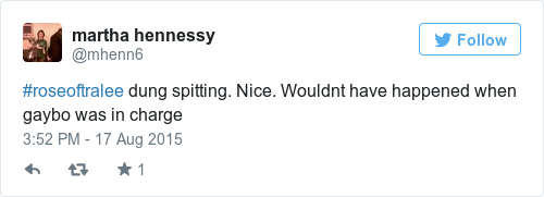 Tweet by @martha hennessy