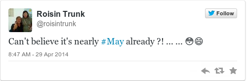 Tweet by @Roisin Trunk