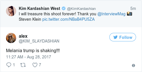 Tweet by @alex