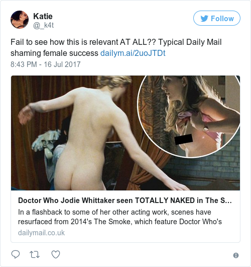 Tweet by @Katie