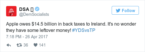Tweet by @DSA 🌹